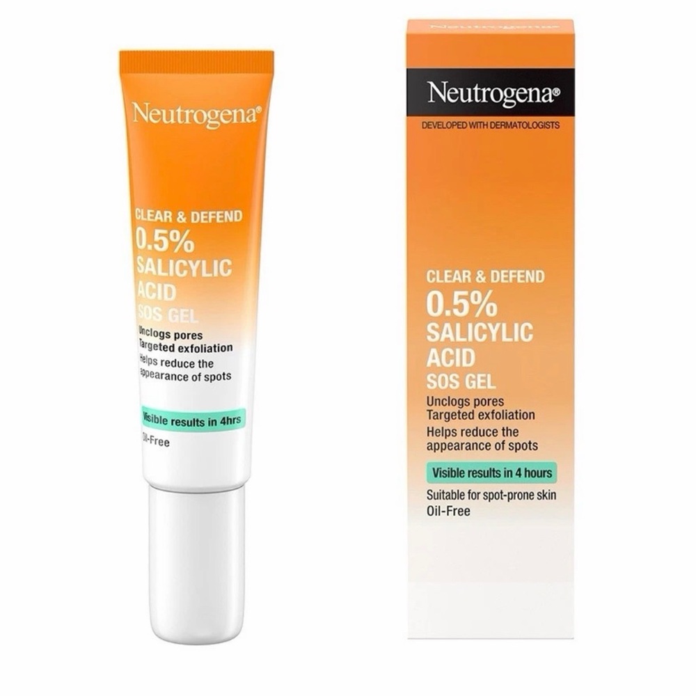 Neutrogena Clear & Defend SOS Gel - Orange and White